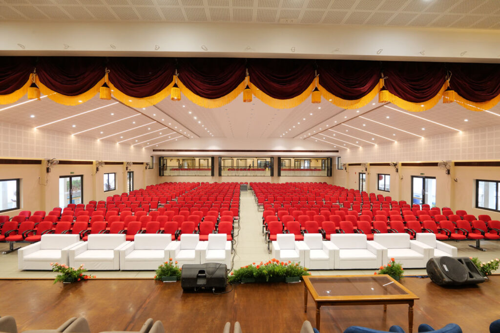 Luxmore main auditorium as viewed from stage